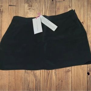 NWT Rezrekshn Ester Chen 100% Leather Mini Skirt FREE SHIP